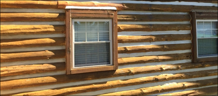 Log Home Whole Log Replacement  Choccolocco, Alabama