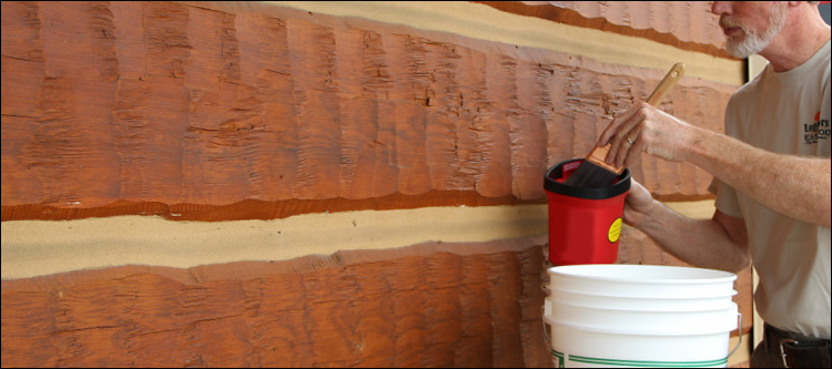 Professional Log Home Staining  Choccolocco, Alabama
